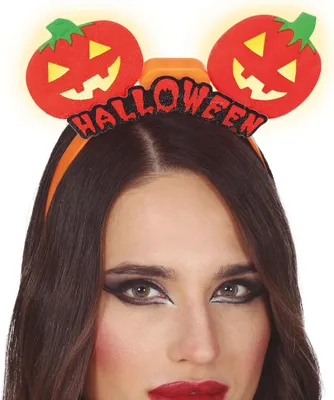 Immagine prodotto di Halloween Zucca Fascia Costume Accessorio Divertente Spaventoso Autunno Decorazione Partito, Colore: Arancione