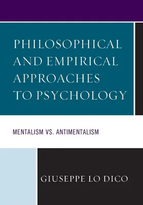 Produktbild von Philosophical and Empirical Approaches to Psychology