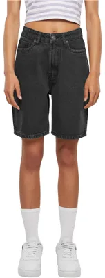 Produktbild von Urban Classics Damen Jeans-Shorts Ladies 90`s Bermuda, Kurze Jeanshose für Fraue