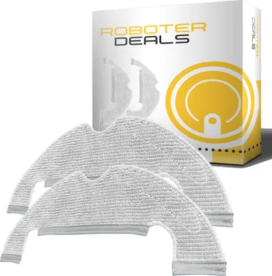 Image de Lingette en microfibre, chiffons de rechange (2 pièces) pour l'aspirateur robot Dreame D10 Plus