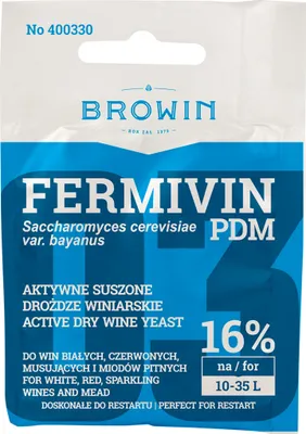 Produktbild von Fermvin Weinhefe 7g - PDM, Wein Hefe, Hefe für Wein