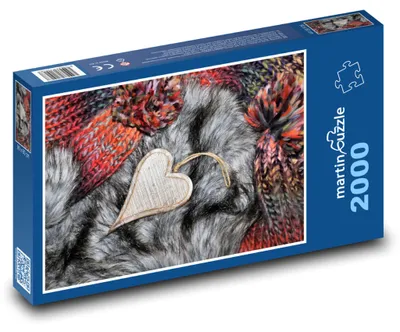 Produktbild von martinpuzzle - Puzzle 2000 Teile - Herz der Liebe