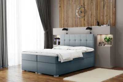 Produktbild von Boxspringbett Schlafzimmerbett ABELT 200x220cm in div. Farbvarianten