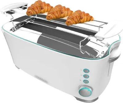 Produktbild von Cecotec Toaster Toast&Taste Extra Double W 1350 W Leistung Doppelschlitz lang",