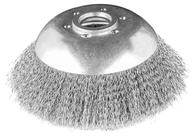 Immagine prodotto di Spazzola metallica per falce a scoppio 150 x 25,4 mm, filo morbido, ondulato