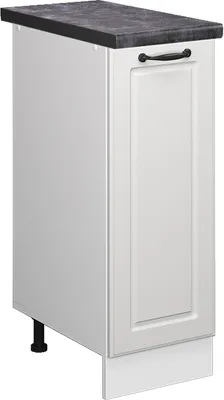 Produktbild von Apothekerschrank Vicco R-Line Weiß Landhaus 30 cm , AP Anthrazit, Model 45630