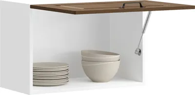Produktbild von Hochwertig Küchen-Hängeschrank Kalmar Braun Eichen-Optik Holzwerkstoff 853604