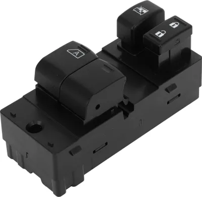 Produktbild von Elektrischer Fensterschalter Nr. 254013BB0C Vorderer linker Fahrerseiten-Fenstersteuerschalter für Nissan Micra 2010-2018 Schwarz