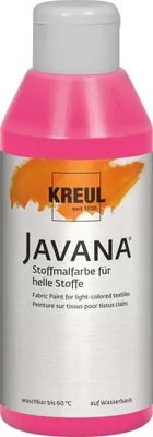 Zdjęcie produktu dla Kreul Javana Farba do tkanin Pink 250 ml 1 szt.