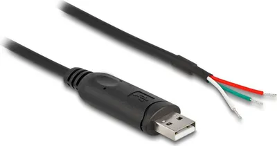 Produktbild von DELOCK Adapterkabel USB 2.0 Typ-A > seriell RS-485 0,5m