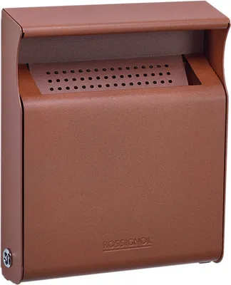 Wandaschenbecher Cortenstahleffekt 2 Liter Rossignol