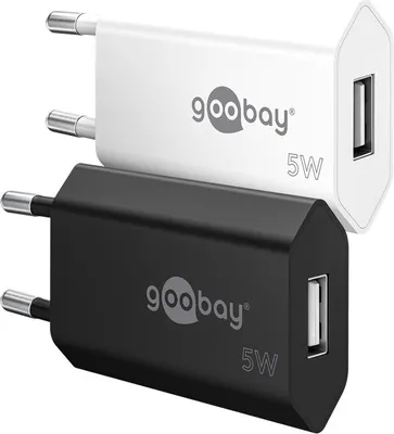 Image de Goobay Chargeur USB (5 W) Blanc