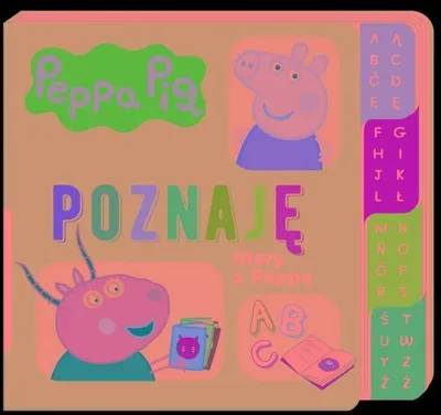 Produktbild von Peppa Pig. Poznaje... Litery