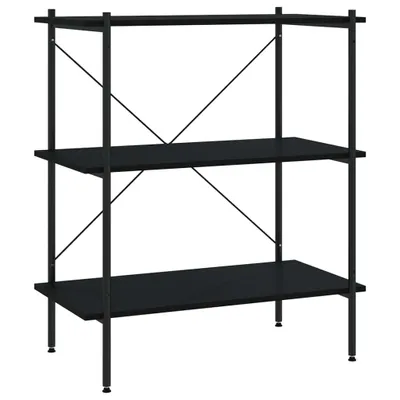 Immagine prodotto di Scaffale con 3 Mensole Nero 80x40x92 cm
