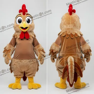 Imagen del producto de Disfraz MASTICOT de gallo suave y aterciopelado