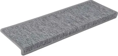 Immagine prodotto di Tappetini per scale 30 pz 65x21x4 cm Grigio chiaro Bordo rettangolare