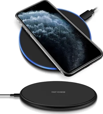 Produktbild von QI Wireless 15W Schnell Ladestation für Apple iPhone 17 Pro Max Air Ladegerät