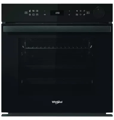 Produktbild von WHIRLPOOL Einbaubackofen, 73 l, 6.sense, Pyrolyse, Grill, Umluft, Edelstahl