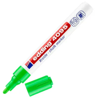 Zdjęcie produktu dla Edding 4095, Zielony, Bullet, Bezwonny, 1 szt.