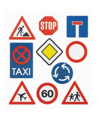 Produktbild von HOBBY-Design Sticker Verkehrsschilder