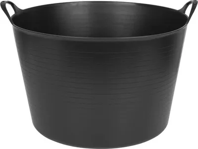 Produktbild von Eimer Strend Pro Flexi, schwarz, Bau, mit Ohren, 51,5x39 cm, 55 Liter