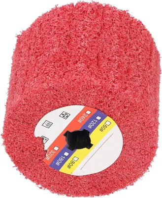 Image de Nylon Polierradmaschine Burnishing Polither Accessoire 120x100 mm rot
