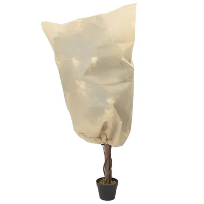 Image de vidaXL Non-tissé d'hiver avec cordon de serrage 12 pcs. 70 g/m² 0,8x1,2 m