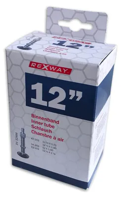 Zdjęcie produktu dla Dętka rowerowa Rexway 12 cali DV