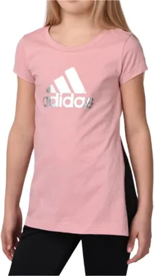 Immagine prodotto di T-shirt da bambino con stampa metallizzata Adidas - M(11-12Ani)