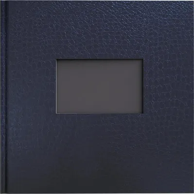 Image de Exacompta Album photos livre 30 pages noires Prestige Bleu nuit 16108E