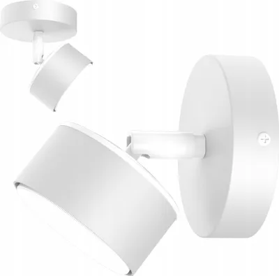Obrázek produktu pro Nástěnné svítidlo Stropní svítidlo Reflektor Bílá GX53 Polská LED lampa