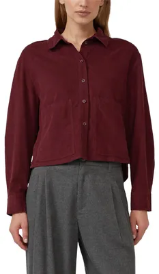 Productafbeelding van s.Oliver 2170036.3902.36, Blouse, Volwassenen, Dames, Rood, Voor dagelijks gebruik, Lange mouwen