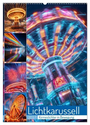 Produktbild von Lichtkarussell (Wandkalender 2027 DIN A2 hoch), CALVENDO Monatskalender