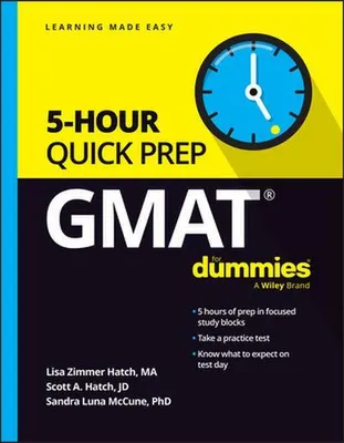 Immagine prodotto di GMAT 5-Hour Quick Prep For Dummies