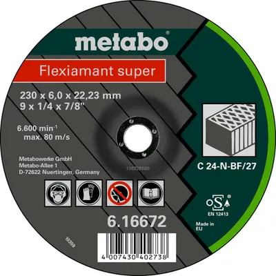 Produktbild von Metabo  Flexiamant super 230x6,0x22,2 Stein, 616672000