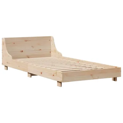 Produktbild von Massivholzbett ohne Matratze 90x190 cm Kiefernholz