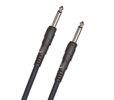 Obrázok produktu pre Kábel D'Addario Seaker – Klasická séria – 1/4" konektor (samec) a 1/4" konektor (samec) – 3,048 metrov – balenie: 1 kus – dĺžka: 3,048 metrov