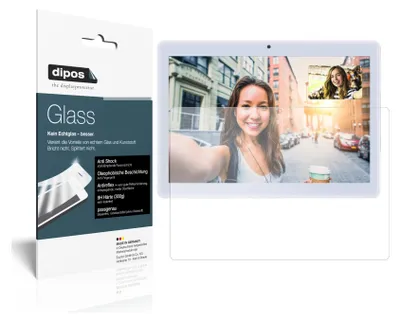 Produktbild von 2x Schutzfolie für XGODY TB02 9 Zoll matt - Anti-Shock 9H Folie dipos Glass Kunststoffglas