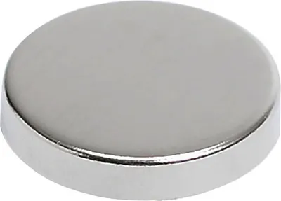 Produktbild von Haftmagnet Metall 22mm TG 800 g silber VE=12x10 Stück