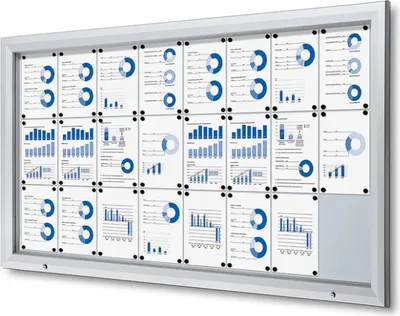 Produktbild von Showdown Displays Schaukasten Premium für Außen - 24x DIN A4