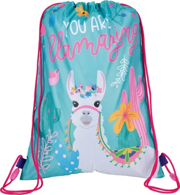 Produktbild von ST.MAJEWSKI Turnbeutel Sportbeutel Rucksack Tasche LAMA leicht bunt Kinder Mädchen