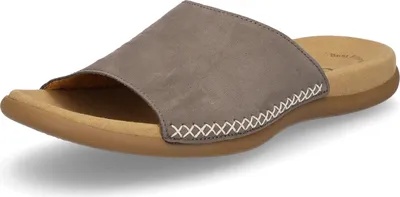 Produktbild von Gabor Damen Leder Pantolette taupe