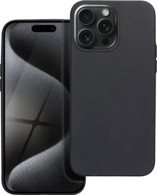 Zdjęcie produktu dla Etui na telefon komórkowy MATT pasuje do IPHONE 15 Pro czarny