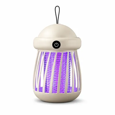 Produktbild von Insektenvernichter UV LED, elektrischer Mückenmörder 5W, Dämmerungsmodus, Fliegen- & Fruchtfliegenfalle mit Lichtsensor