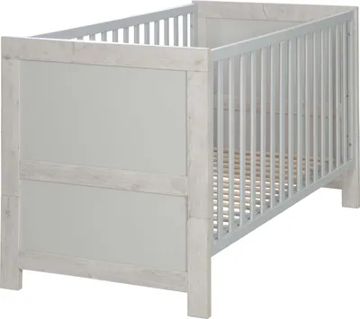 Produktbild von roba Kombi-Kinderbett 'Mila', verstellbar, mitwachsend, 3 Schlupfsprossen, 70 x 140 cm, umbaubar