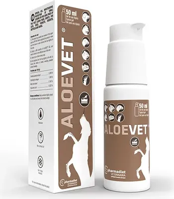 Produktbild von Pflegegel für Tiere zur Unterstützung der Haut- und Fellgesundheit 50 ml