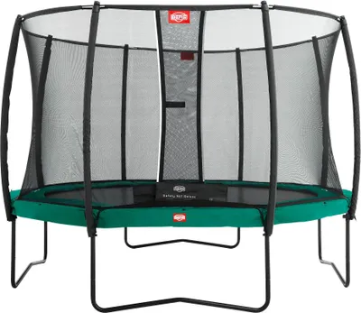 Produktbild von Berg Trampolin "Champion" mit Sicherheitsnetz Deluxe, 380 cm, Grün