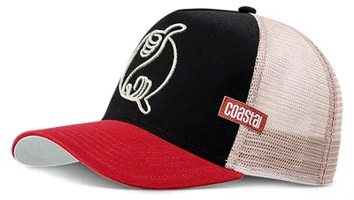 Obrázok produktu pre Čiapka YinShaka s logom, farby: čierna a vínová