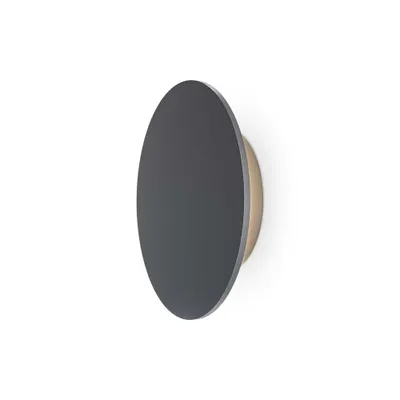 Image de Applique murale LED, éclairage extérieur, métal, graphite, IP65, D 18 cm