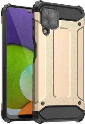 Immagine prodotto di Custodia ibrida blindata Samsung Galaxy A22 4G Oro